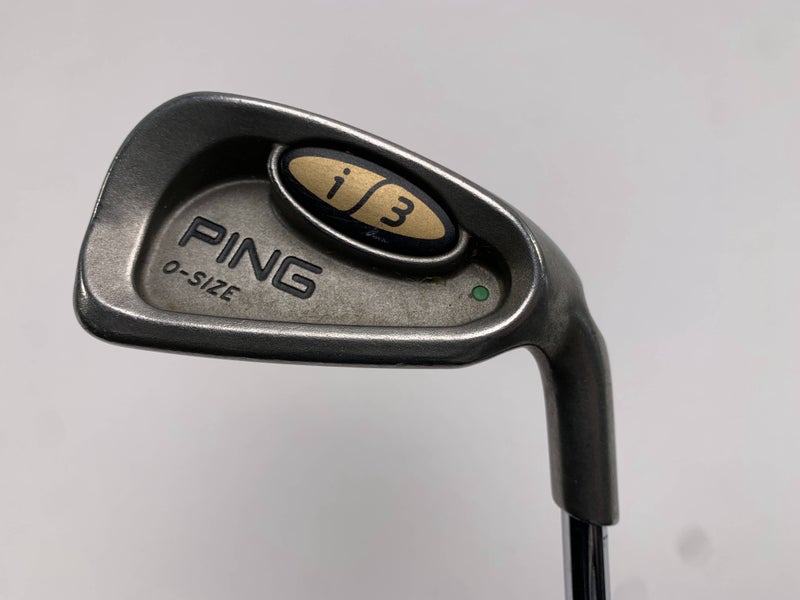 Ping i3 Oversize Single 7 Iron Green Dot 2* Up Cushin JZ Regular Steel Mens RH