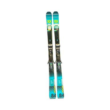 Used Volkl DEACON LOWRIDE Mens DH Ski/Binding Navy Blue And Lime 172 cm 10299-S000304141