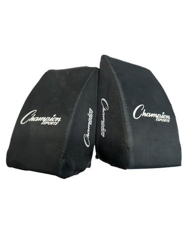 Used Champion Sports LGKSY BB/SB Catchers Knee Savers Black Youth 11835-S000201906