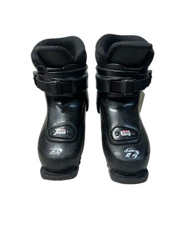 Used Dalbello GREEN MENACE 1 Boys DH Ski Boot Black 185 MP - Y12 11835-S000201921