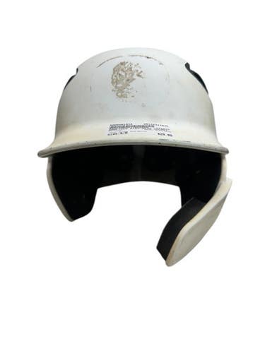 Used Rawlings R16S-REVB Batting Helmet No Mask Black And White S/M 11835-S000201934