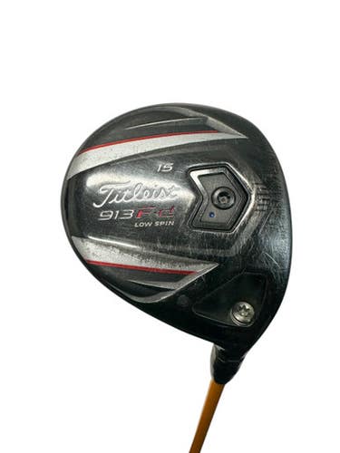 Used Titleist 913 FD 3 WOOD Mens Fairway Wood RH Black 3 Wood 11835-S000201946
