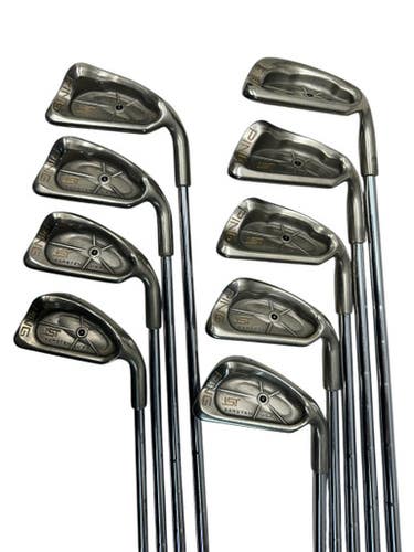 Used Ping KARSTEN 1ST BLACK DOT Mens Iron Set RH 2I-PW 11835-S000201965