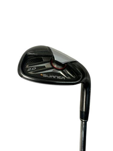 Used Taylormade BURNER 2.0 Golf Wedge Mens RH Black Pitching Wedge 11835-S000202047