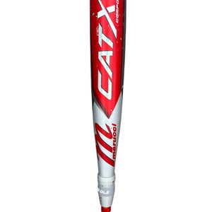 Used Marucci MSBCCPX8 BB/SB USSSA 2 3/4 Bat Silver And Red 29" 11835-S000202056