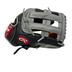 Used Rawlings WRS125HBGG BB/SB Glove RH Throw Black And Grey 12 1/2" 11835-S000202104