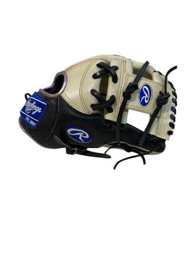 Used Rawlings PRONP4-2CR BB/SB Glove RH Throw White/Black/Royal 11 1/2" 11835-S000202146