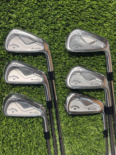 NEW 2025 Callaway Callaway 2025 X Forged Max Iron Set Right Handed Stiff Flex Steel Shaft
