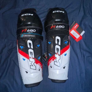 CCM Jetspeed FT680 14” Senior Shin Pads New