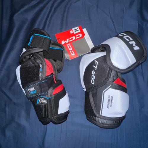 CCM JetSpeed FT680 senior medium Elbow Pads New