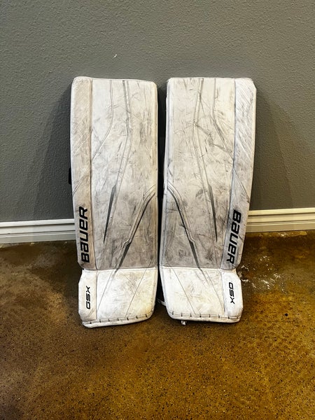 32" 2023 Bauer GSX (2023 Model) Goalie Leg Pads Pro Stock (Used)