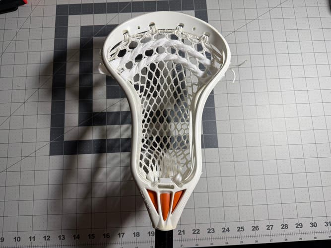 Warrior Cobra X Strung Head White with Orange Throat (Used)