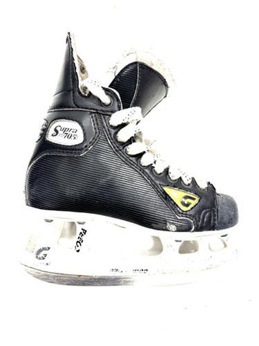 Used Graf SUPRA 705 Junior Hockey Skate Black Junior 03 11860-S000194982