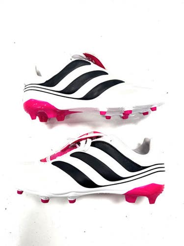 Used Adidas Soccer Cleats White Junior 04 11860-S000301997