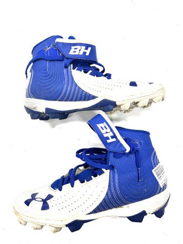 Used Under Armour Adult FB Cleats Royal Blue Senior 6.5 11860-S000302019