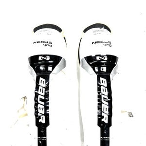 Used Bauer NEXUS 400 Junior Shin Guards White 12" 11860-S000302215