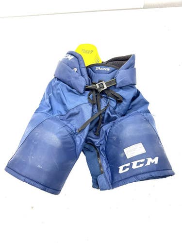 Used CCM TACKS 3092 Junior Pant Navy Blue MD 11860-S000302218