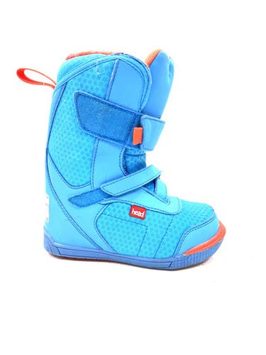 Used Head FUTURE JR Boys Snowboard Boots Carolina Blue Youth 11.0 11860-S000302225
