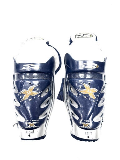 Used DR X15 Youth Shin Guards Black 10" 11860-S000302236