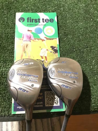 King Cobra Ladies Baffler DWS Hybrids Set 5H & 6H Aldila VS HL 50g Graphite READ