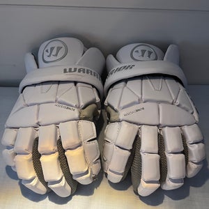 Warrior Evo Lacrosse Gloves Large (Used Once)