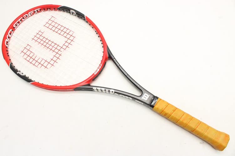 MINT WILSON PRO STAFF 97 AUTOGRAPH VER 10 TENNIS RACQUET (4 1/8) FROM COLLECTOR