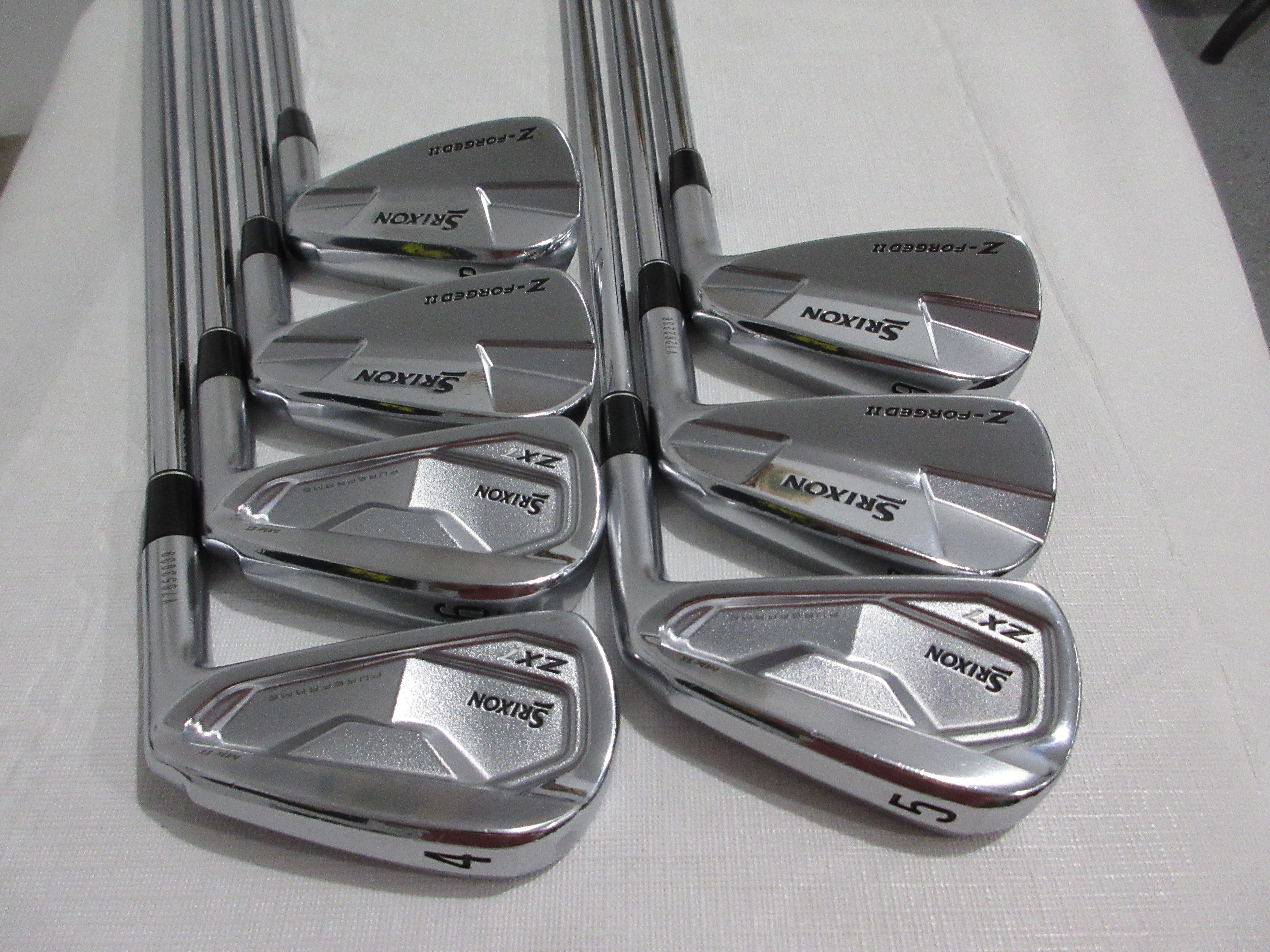 ZX7 Z Srixon II SRIXON Set Iron Combo 4-PW FORGED2 Mk2 Forged 
