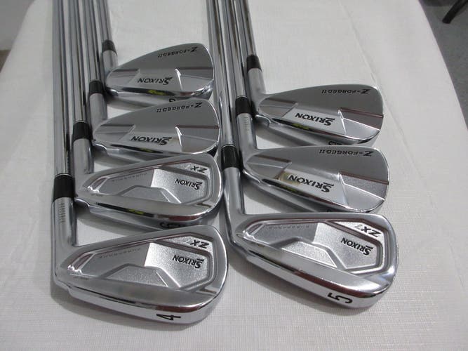 Srixon ZX7 MKII & Z-Forged II Combo Iron Set - 4-PW - Extra Stiff X Flex Steel