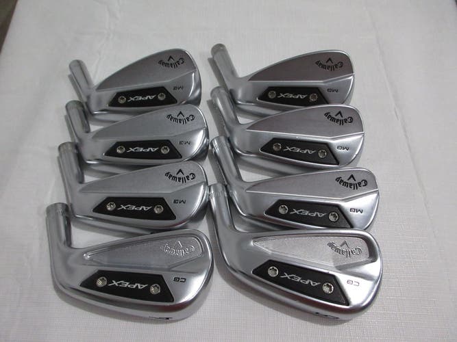 Callaway 2024 Apex CB & MB Forged Iron Set - 4-PW, GW - Heads Only
