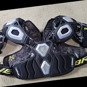 Large Adult Brine King IV Shoulder Pads Mint Condition (Used)