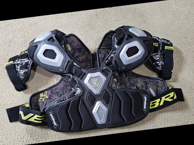 Large Adult Brine King Shoulder Pads Mint Condition (Used)