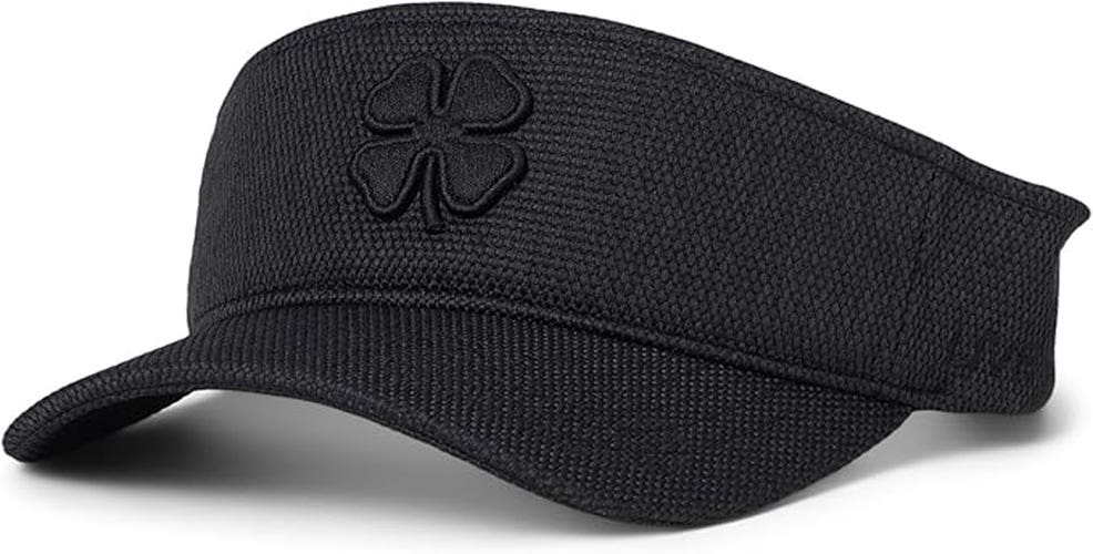 NEW Black Clover Live Lucky Bamboo Visor #2 Black Golf Visor/Cap