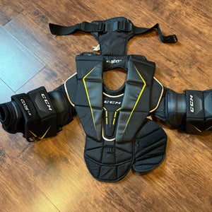 Small CCM Axis A1.5 Goalie Chest Protector (Used)