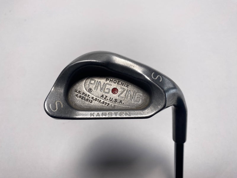 Ping Zing Sand Wedge SW Red Dot 1* Flat Karsten KT-M Wedge Steel Mens RH