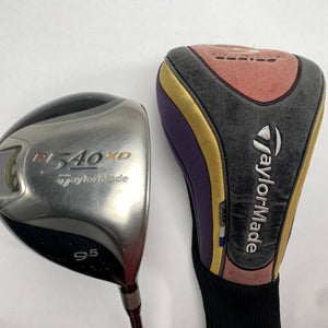 TaylorMade R540 XD Driver 9.5* Fujikura Vista Pro 60g Stiff Graphite Mens RH HC