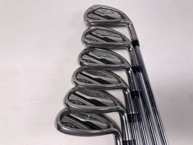 Callaway Mavrik Iron Set 7-PW+GW+SW KBS Max 85g Regular Steel Mens RH
