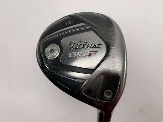 Titleist 910 F 3 Fairway Wood 15* Aldila RIP Alpha 2.7 70g Stiff RH