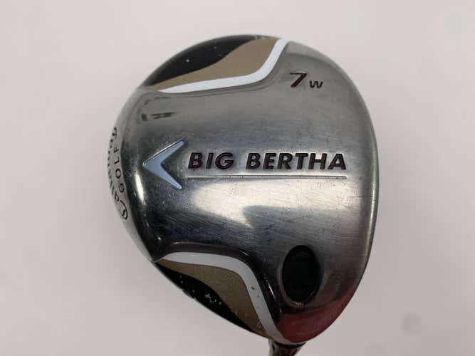 Callaway Big Bertha 2007 7 Fairway Wood 21* Ladies Graphite Womens RH