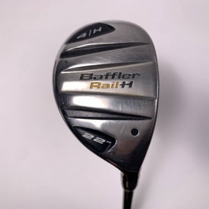 Cobra Baffler Rail H 4 Hybrid 22* Fujikura Motore 65g Stiff Graphite Mens RH