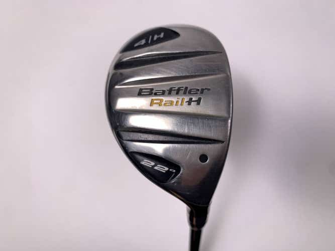 Cobra Baffler Rail H 4 Hybrid 22* Fujikura Motore 65g Stiff Graphite Mens RH