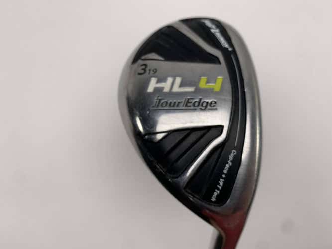 Tour Edge Hot Launch 4 3 Hybrid 19* HL4 55g Senior Graphite Mens RH