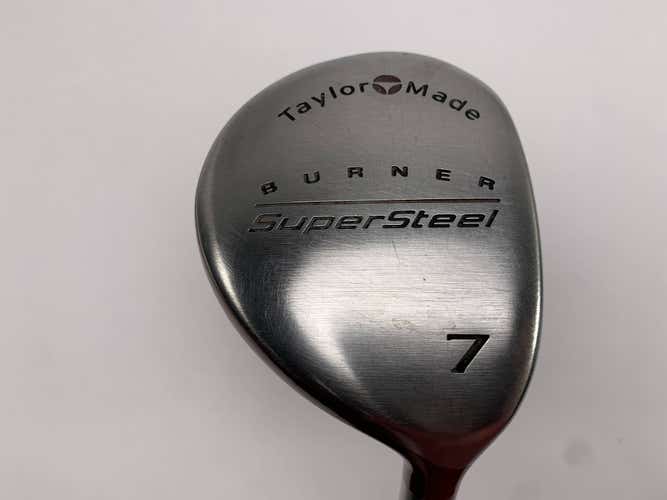 TaylorMade Supersteel 7 Fairway Wood 21* Bubble R-80 80g Regular RH