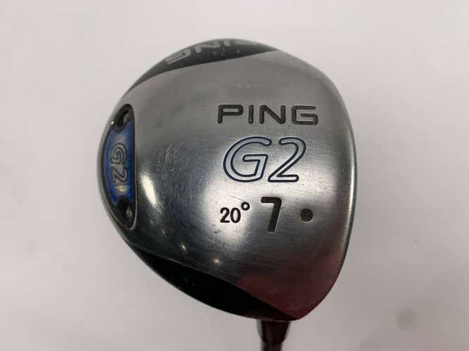 Ping G2 7 Fairway Wood 20* TFC100 Soft Regular Senior Graphite Mens RH