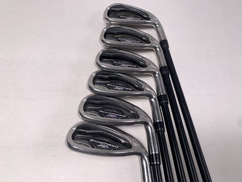 Callaway Steelhead XR Iron Set 6-PW+GW Mitsubishi Rayon True Spec Regular RH