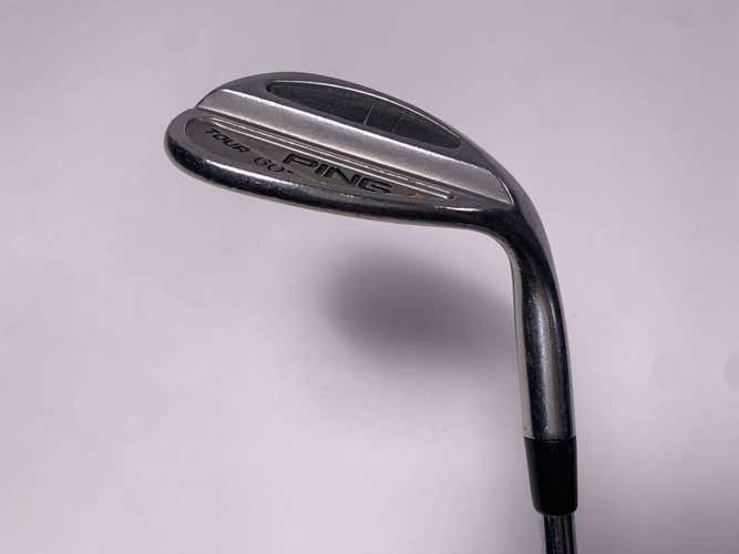 Ping Tour Lob Wedge LW 60* Orange Dot 2* Flat Wedge Steel Mens RH