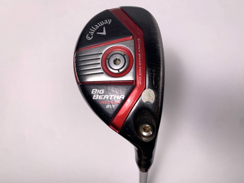 Callaway Big Bertha Alpha 815 4 Hybrid 20* Fujikura Speeder 865 Stiff Mens RH
