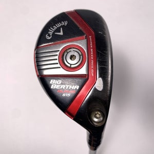 Callaway Big Bertha Alpha 815 3 Hybrid 18* Fujikura Speeder 865 Stiff Mens RH