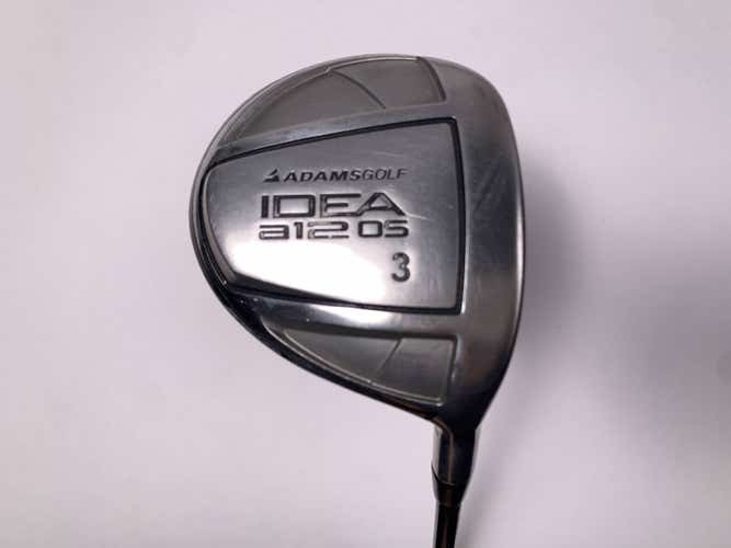 Adams Idea A12 OS 3 Fairway Wood 15* Grafalloy Pro Launch 50g Senior RH