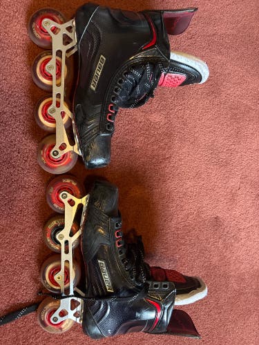 2015 Bauer Vapor X800 Hockey Skates Regular Width 11 (Used)