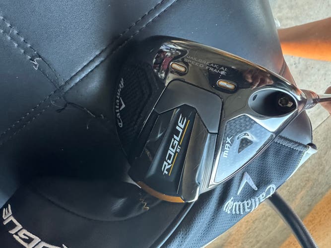Men's 2022 Callaway Rogue ST Max Right Handed Driver Stiff Flex 10.5 Loft (Used)